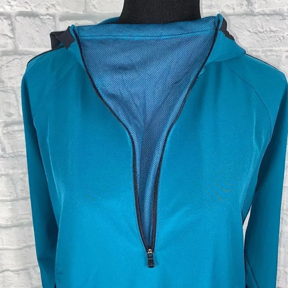 Under armour NWT water resistant hydrofuge loose fit half zip pullover hoodie XS - Picture 6 of 12